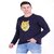 29K Men's Navy Blue Cotton Fleece Printed Sweatshirt (FDMSWTS_NW_01)