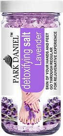 PARK DANIEL Premium Lavender Bath Salt- For Soothing & Relaxation -Pedicure & Manicure Salt (200 Gms) (200 g)