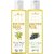 PARK DANIEL Premium Grapeseed oil and Extra Light Olive oil combo pack of 2 bottles of 100 ml(200 ml) (200 ml)