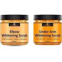PARK DANIEL Bikini Lines Intimate Area & Knee & Feet Whitening Scrub Pack of 2 100 gm(200gm) Scrub (200 g)