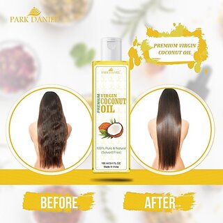 PARK DANIEL Virgin Coconut Oil- Pure and Natural(100 ml) (100 ml)
