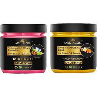 PARK DANIEL Elbow & Knee & Feet Skin Exfoliates Body Whitening Scrub Pack of 2 100gm(200 gm) Scrub (200 g)