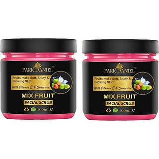 PARK DANIEL Knee & Feet Whitening Body Scrub Skin Exfoliating Pack of 3 of 100 gm(300 gms) Scrub (300 g)