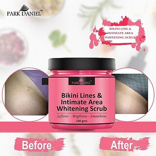 PARK DANIEL Underarms Whitening Body Scrub Skin Exfoliating Pack of 1 of 100 gms Scrub (100 g)