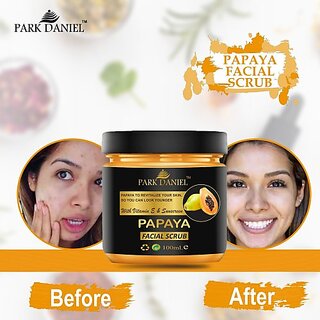 PARK DANIEL Haldi Chandan Facial & Body Scrub For Instant Glowing Clear Skin 100ML Scrub (100 ml)