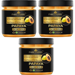 PARK DANIEL Knee Feet & Underarms Skin Exfoliates Whitening Scrub Pack of 2 100gm(200 gm) Scrub (200 g)