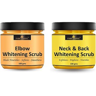 PARK DANIEL Mix Fruit & Apricot Face Scrub For Tan Removal Pack of 2 Jars of 100 ml(200 ml) Scrub (200 ml)