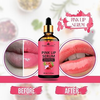 PARK DANIEL Premium Pink Lip Serum - For Shiny, Glossy & Soft Lips with Moisturizing & Nourishing Effect- Men & Women(30 ml) (30 ml)