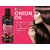 PARK DANIEL Premium Red Onion Oil Hair Oil (100 ml) & Natural & Ecofriendly Handmade Neem Wooden Dressing Handle Comb(7.5 inches) 1 Pc - Pack of 2 Item (2 Items in the set)