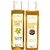 PARK DANIEL Pure Olive Oil and Cold pressed Castor oil Combo of 2 bottles of 200 ml(400 ml) (400 ml)