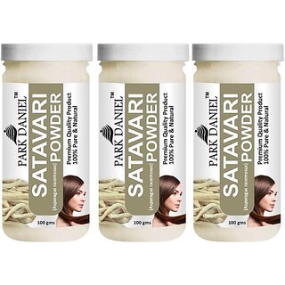 PARK DANIEL Premium Satavari Powder Combo Pack 3 bottles of 100 gms(300 gms) (300 g)