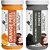 PARK DANIEL Pure & Natural Orange Powder & Activated Charcoal Powder Combo Pack of 2 Bottles of 100 gm (200 gm ) (200 ml)