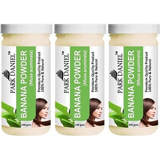 PARK DANIEL Premium Banana Powder Combo Pack 3 bottles of 100 gms(300 gms) (300 g)