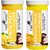 PARK DANIEL Pure & Natural Lemon Powder & Kasturi Haldi Powder Combo Pack of 2 Bottles of 100 gm (200 gm ) (200 ml)