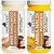 PARK DANIEL Premium White Sandalwood Powder & Amba Haldi Powder Combo Pack of 2 Jars of 100 gms(200 gms) (200 ml)