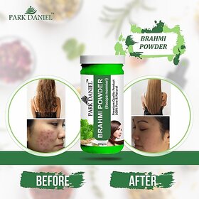 PARK DANIEL Premium Brahmi Powder - For Hair Growth and Thicken (100 gms) (100 g)