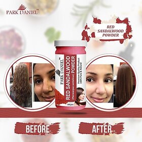 PARK DANIEL Premium Red Sandalwood Powder - For Face pack, Face Masks (100 gms) (100 g)