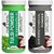 PARK DANIEL Pure & Natural Tulsi Powder & Activated Charcoal Powder Combo Pack of 2 Bottles of 100 gm (200 gm ) (200 ml)