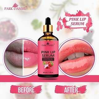 PARK DANIEL Premium Pink Lip Serum - For Shiny, Glossy & Soft Lips with Moisturizing & Nourishing Effect- Men & Women(30 ml) Fruity (Pack of: 1, 30 g)