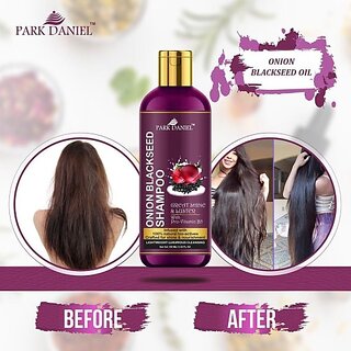 PARK DANIEL Premium Onion Blackseed Shampoo -For Great Shine and Luster Hair (100 ml) (100 ml)