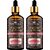 PARK DANIEL Natural Caffeine Lip Serum Oil With Vitamin E and Almond Oil- For Soft Lips Combo Pack Of 2 Bottles of 30ml (60ml) (60 ml, Brown)