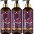 PARK DANIEL Premium Onion Blackseed Shampoo -for Great Shine and Luster Hair Combo Pack 3 Bottle of 200 ml(600 ml) (600 ml)