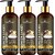 PARK DANIEL Premium Onion Ginger Shampoo -For Hair Nourishment and Moisturizing Combo Pack 3 Bottle of 200 ml(600 ml) (600 ml)