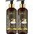 PARK DANIEL Premium Onion Ginger Shampoo -For Hair Nourishment and Moisturizing Combo Pack 2 Bottle of 200 ml(400 ml) (400 ml)