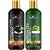 PARK DANIEL Premium Charcoal Keratin Shampoo & Green Tea Shampoo Combo Pack Of 2 bottle of 100 ml(200 ml) (200 ml)