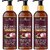 PARK DANIEL Premium Red Onion Herbal Shampoo - For Hair Growth & Anti Hair Fall Combo Pack Of 3 bottle of 200 ml(600 ml) (600 ml)