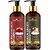 PARK DANIEL Premium Rose Shampoo & Onion Ginger Shampoo Combo Pack Of 2 bottle of 200 ml(400 ml) (400 ml)