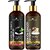 PARK DANIEL Premium Charcoal Keratin Shampoo & Onion Ginger Shampoo Combo Pack Of 2 bottle of 200 ml(400 ml) (400 ml)