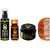 PARK DANIEL Combo Pack of Beard Growth Serum 60ml, Beard Oil 35ml ,Moustache & Beard Wax 50gm & Handcrafted Wooden Beard Comb (4 Items in the set)