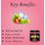 PARK DANIEL Mix Fruit Scrub & Green Tea Face Wash For Blackheads Removal Combo Pack of 2 (250 ML) (2 Items in the set)