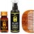PARK DANIEL Combo Pack of Beard Oil 35ml , Beard Growth Serum 60ml & Handcrafted Wooden Beard Comb ( 1 Pc.) (3 Items in the set)