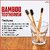 PARK DANIEL Natural Bamboo Wooden ECO Friendly Charcoal Toothbrush with Soft Medium Bristles(05 Pcs.) Medium Toothbrush (5 Toothbrushes)