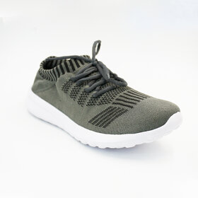 Mens Grey Outdoor Walking Casual Shoes