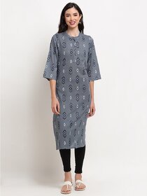 29k Ethnic Bay Multicoloured Printed Kurta - NSWKURTA0171