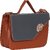 29K Women Grey And Tan Regular Use PU Sling Bag With Adjustable Strap
