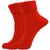 29K Warm Winter Stylist Latest velvet Socks for Women and Girls - Red