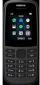 (Refurbished) Nokia 105 (Single SIM, 1.7 Inches Display)_Superb Condition, Like New