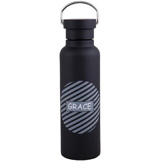 Milton 650 ml Vaccum Stainless steel flask,Black