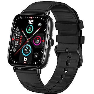 AXL Versa-01 Full Touch BT Calling | Health & Fitness Smartwatch with 24/7 Heart Rate | 7+Days Battery | Standard Size.