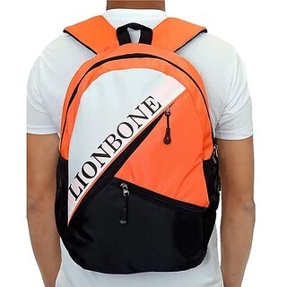 Flier black orange white laptop bag (C00164)