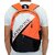 Flier black orange white laptop bag (C00164)