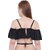 La inTimoCasual Sleeveless Solid Women Black Top