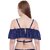 La inTimoCasual Shoulder Straps Solid Women Blue Top