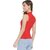 La inTimoCasual Sleeveless Solid Women Red Top