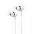 AXL PA-06 in-Ear Wired Earphone with Mic 3.5mm Jack | 1.2 Meter Cable | High Bass | White.