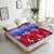 29K Floral Printed Mattress Protector 200X180 (King Size) - Blue